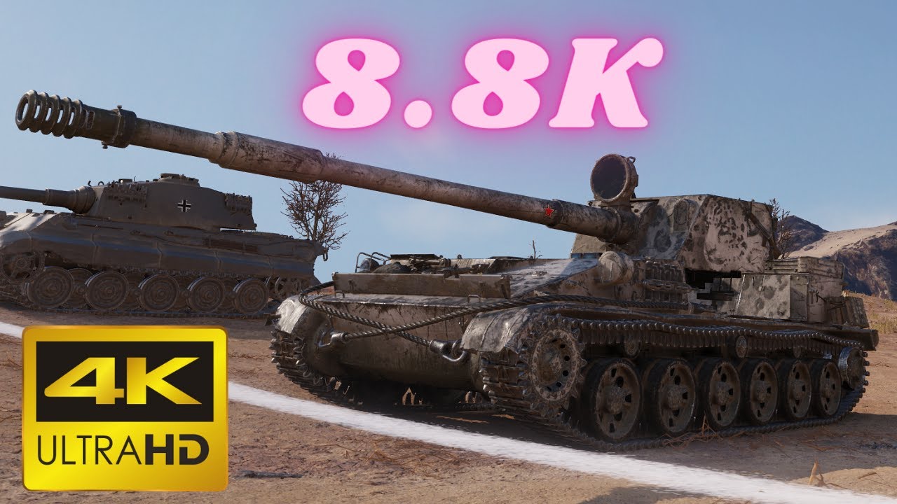 SU-130PM 8.8K Damage  World of Tanks #WOT #gameplay Tank Game