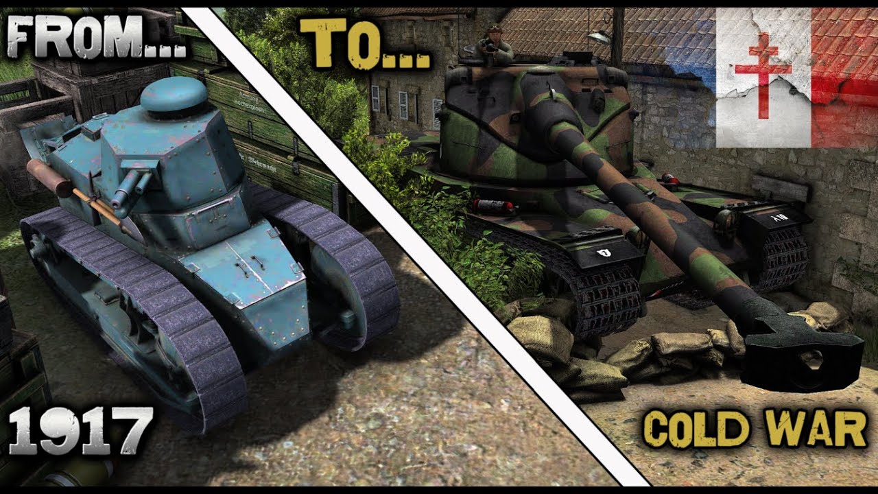 Timeline of French Tanks