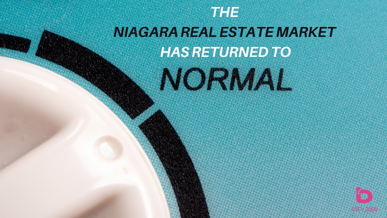 The Niagara Real Estate Market is _______!! ...right?