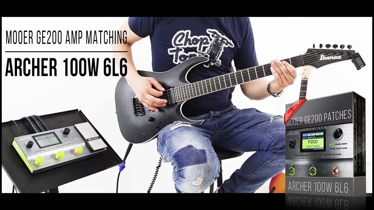 PRS Archon 100W Amp Matching Pack for Mooer GE200 | Playthrough Demo