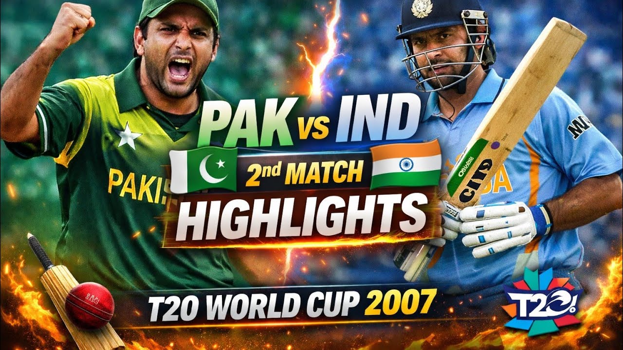PAK vs IND 2nd Match Highlights | T20 World Cup 2007 | RealCricket | HafizGaming