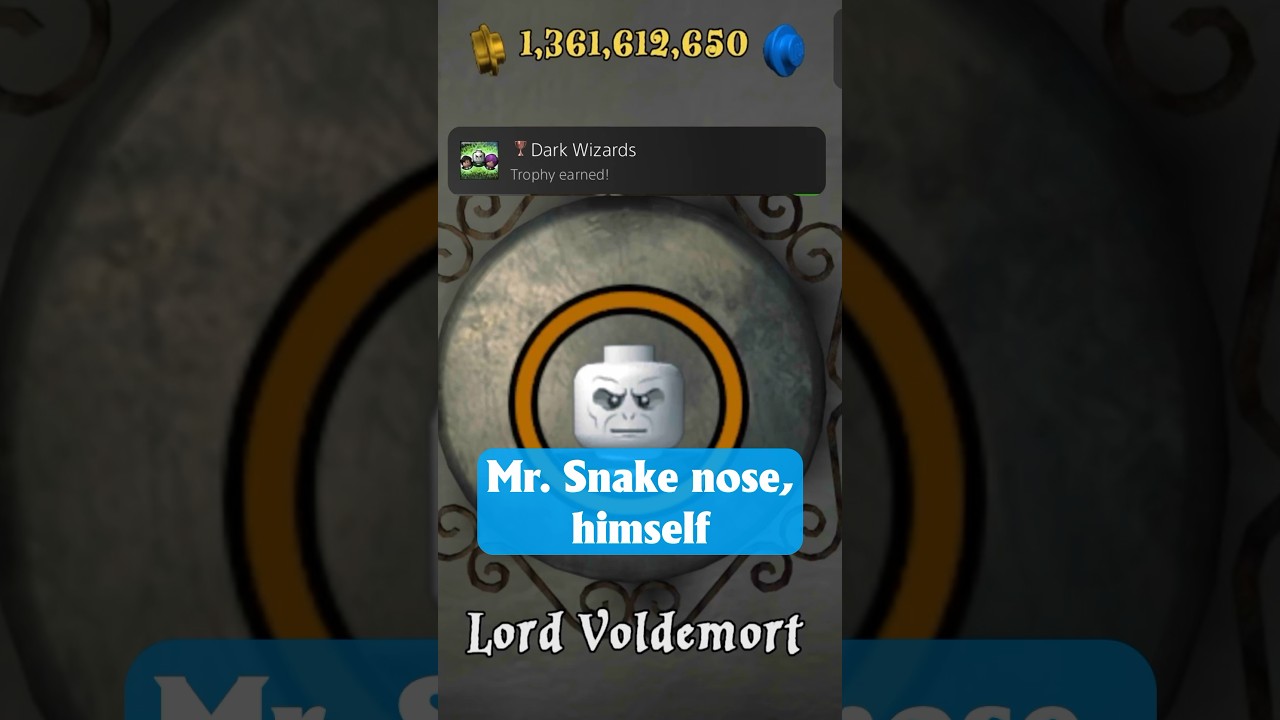 The WORST Trophy in LEGO Harry Potter