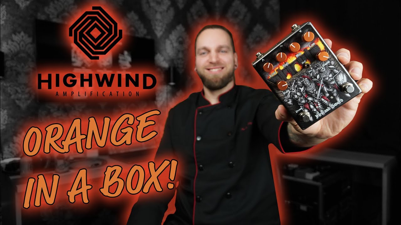 Orange Rockerverb TO GO! Highwind Amplification Sword & Fire!