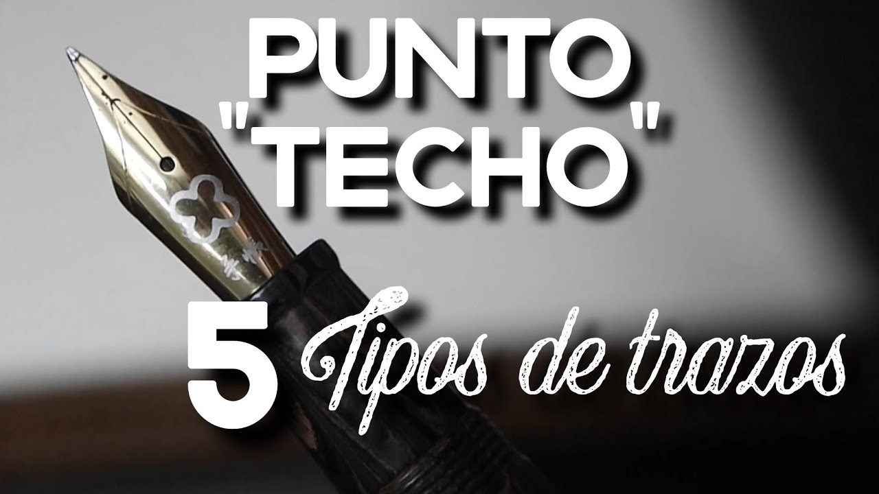 🤫 5 Formas de escribir con pluma fuente punto 