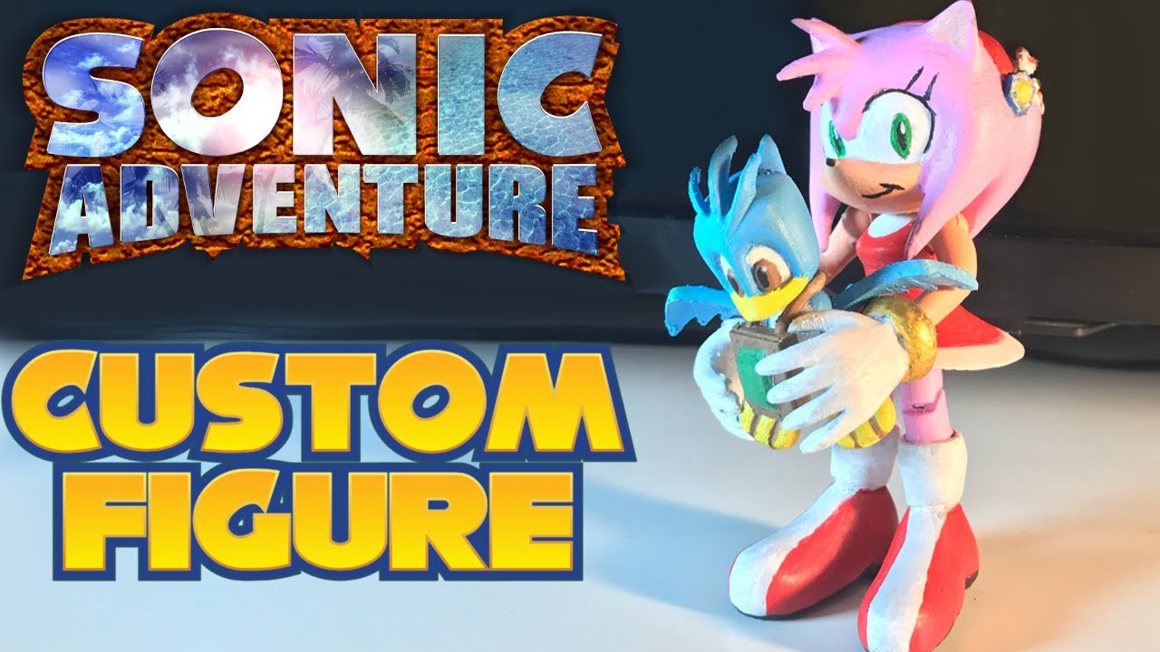 ОБНОВЛЕННАЯ ЭМИ РОУЗ из Sonic Adventure Custom Figure!