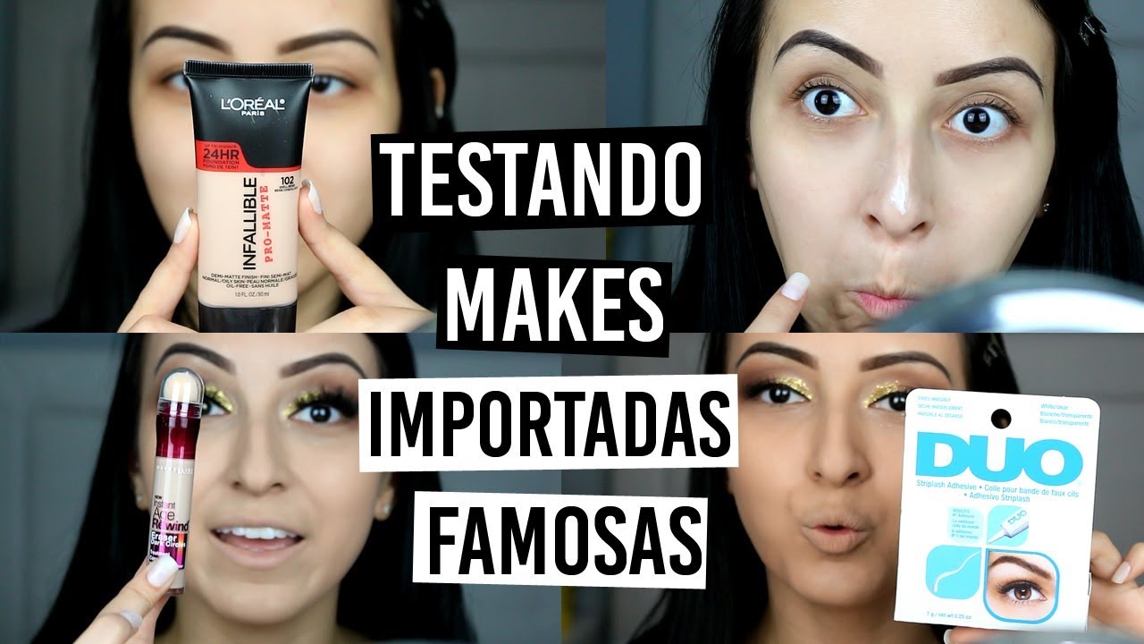 COMO COMPRAR NOS EUA E MANDAR PARA O BRASIL + TESTANDO MAKES IMPORTADAS