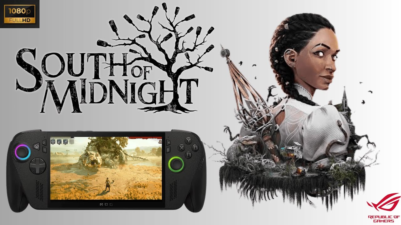 GAMEPLAY - SOUTH OF MIDNIGHT - ASUS ROG XBOX ALLY X - 1080P - 13W/17W/25W 
