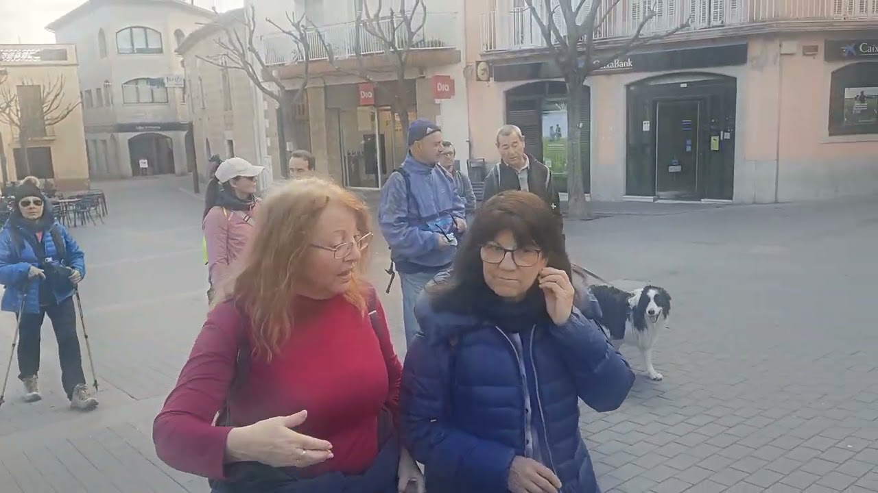 Vídeo 4.- Ballada de sardanes en la Plaça de la Església de Maçanet de la Selva . Marató del 2025.