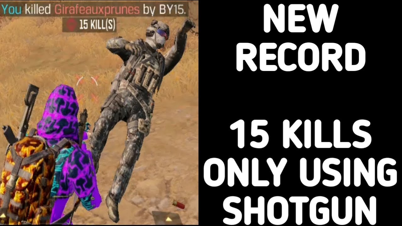 NEW RECORD I KILLED 15 ENEMIES USING ONLY SHOTGUN | XPERT GAMING | #callofdutymobile #videogames