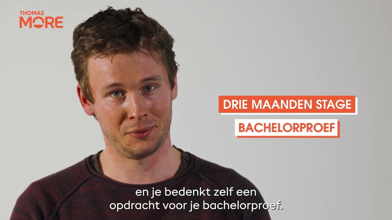 Cedric studeert Elektromechanica – Automatisering