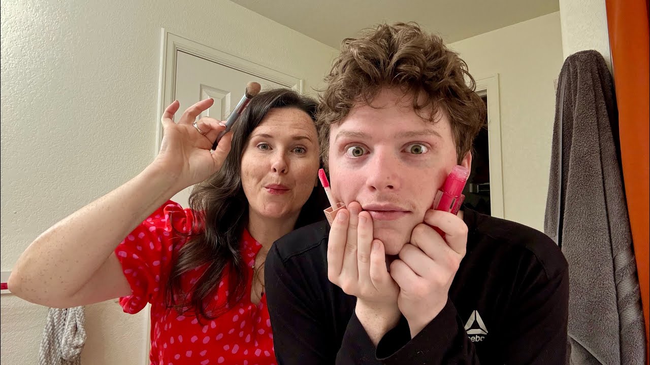 Doing Your Makeup 💄 With My Mom! ( Relaxing Makeup ASMR For Sleep)