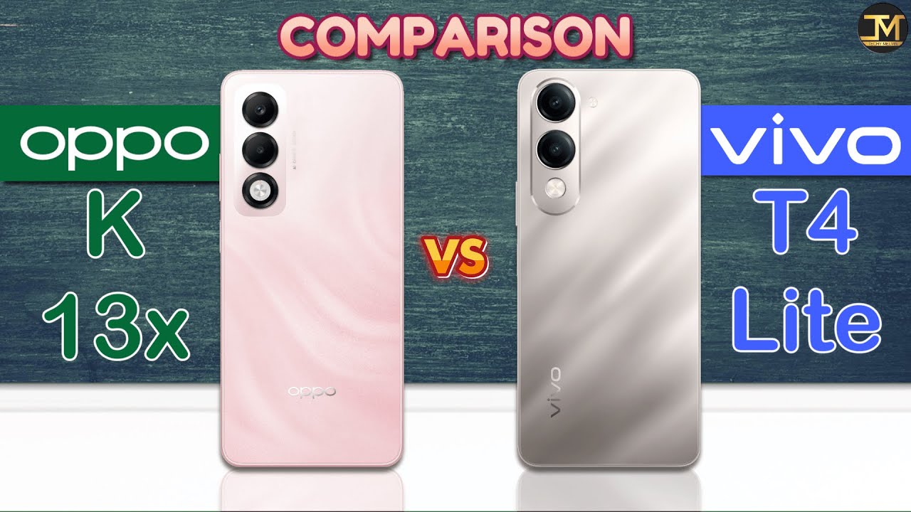 vivo T4 Lite vs OPPO K13x : Which Phone is Best❓😲