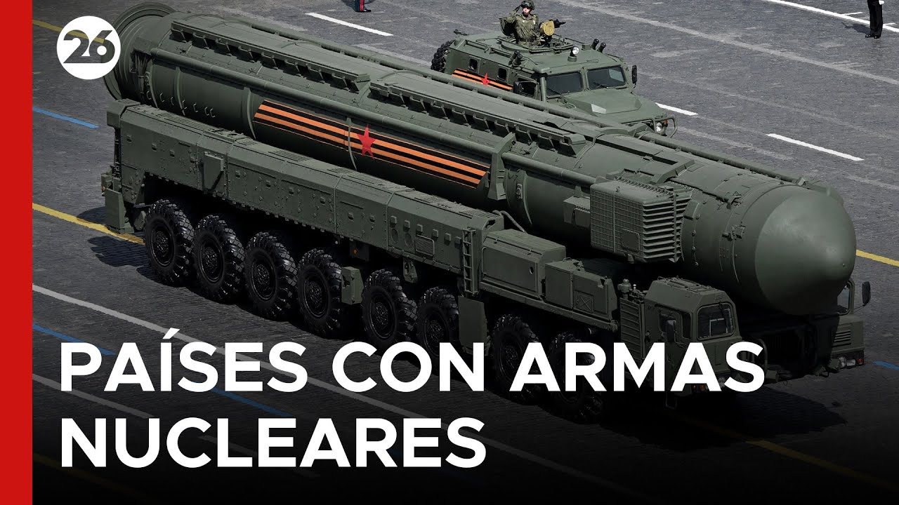 🚨 ALERTA MUNDIAL | ¿Qué países tienen armas nucleares?