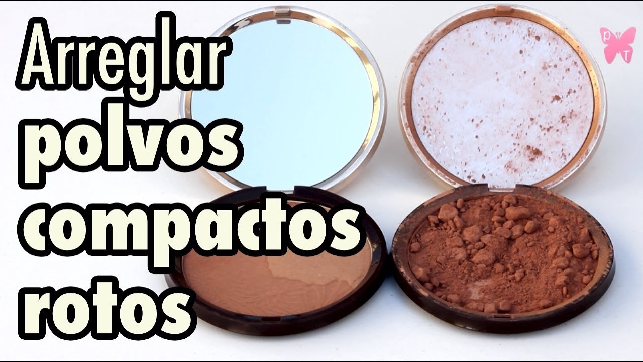 Arreglar polvos compactos rotos - repara tu maquillaje