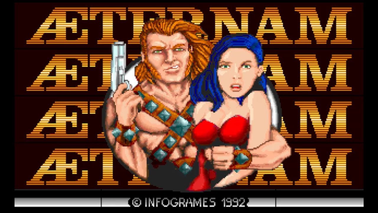 【FM Towns版】エーテルナム (Aeternam)　Demo　動画　Gameplay
