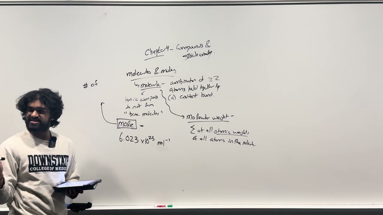 2025-2026 MCAT General Chemistry, Chapter 4- Compounds and Stoichiometry
