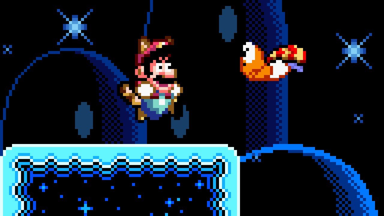 Making a Mario Multiverse Level: A Neon Night for a Neon Flight