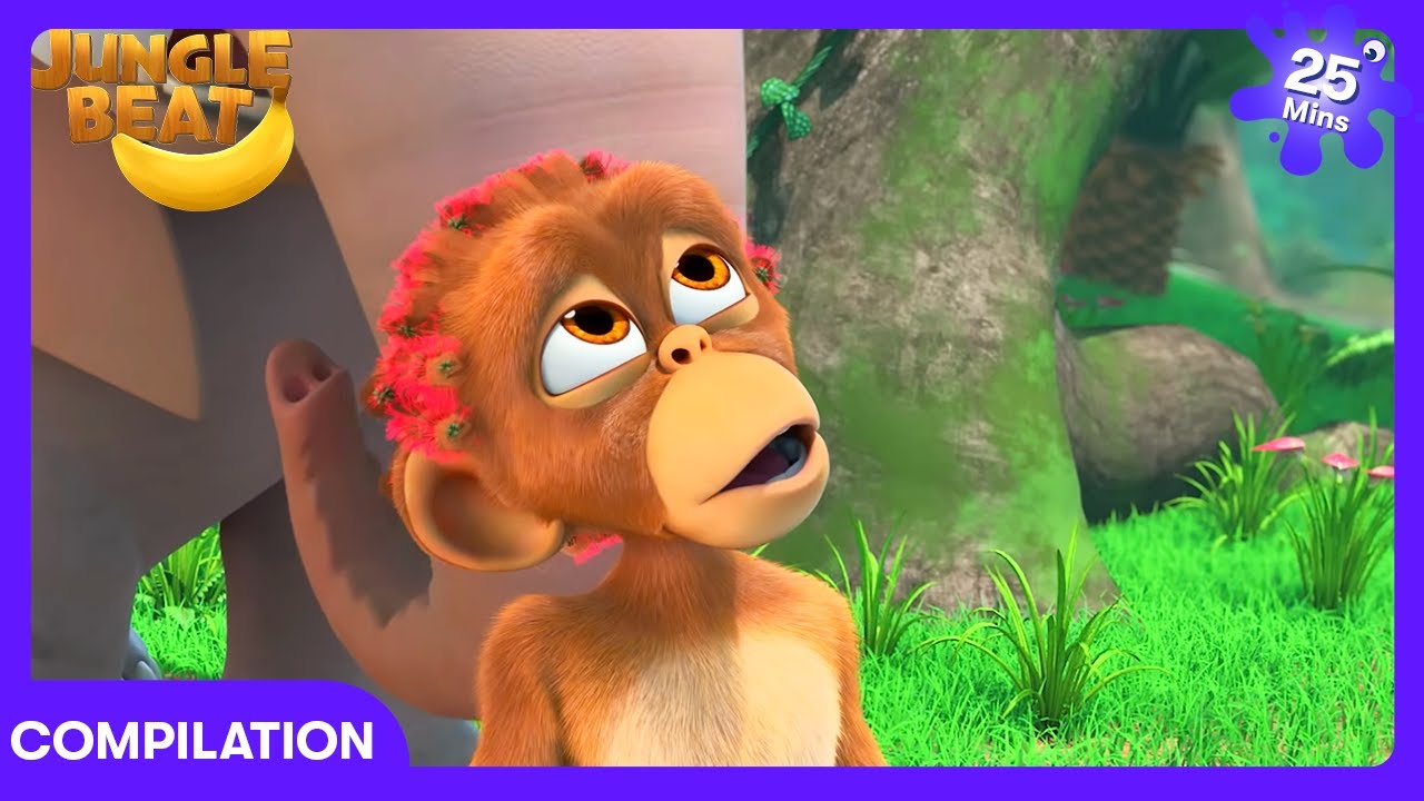 Jungle Beat - Munkis verrückte Frisur! | Kinderfilme | WildBrain Sonnenstadt