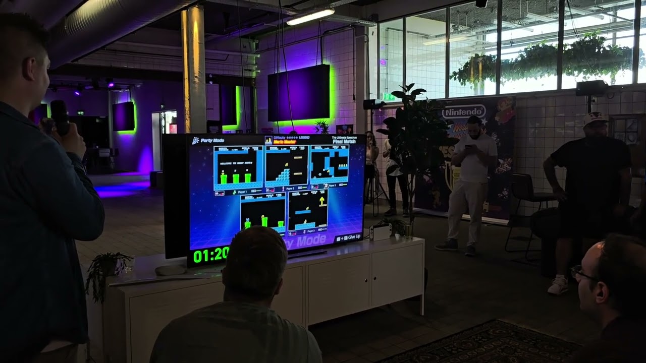 Off-Screen Nintendo World Championships: NES Edition gameplay