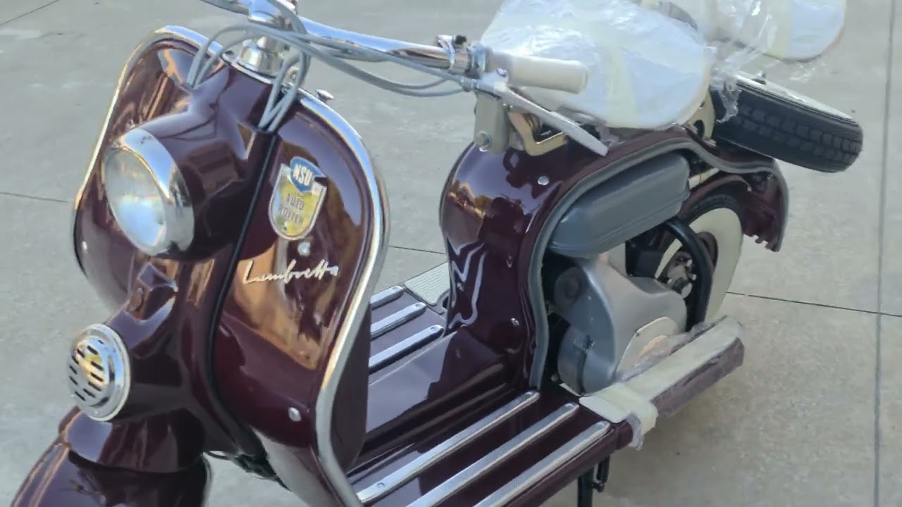 NSU LAMBRETTA 1955 shine