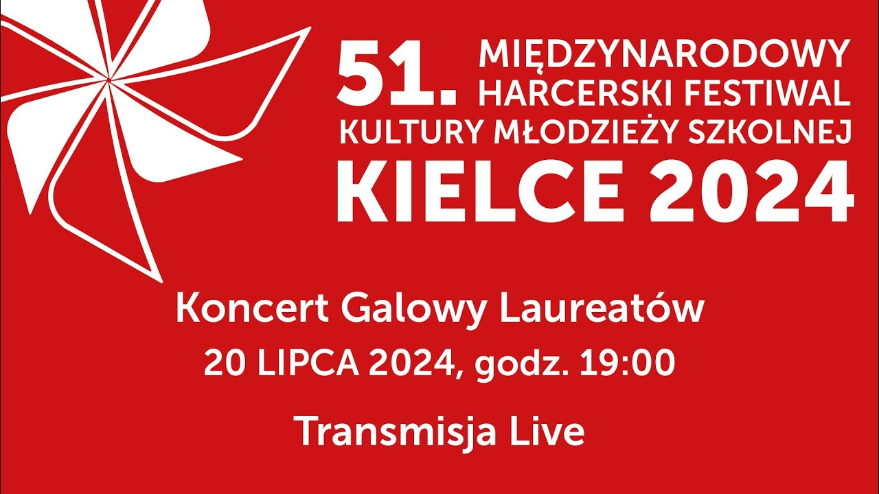 Koncert Galowy Laureatów 51. Harcerskiego Festiwalu Kultury Młodzieży Szkolnej