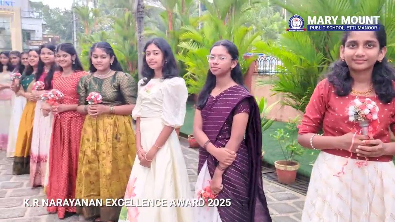 8th K R NARAYANAN EXCELLENCE AWARD 2025 | MARY MOUNT PUBLIC SCHOOL