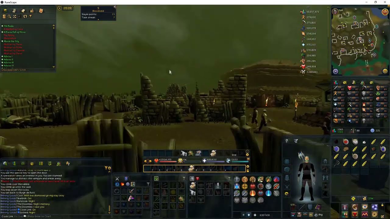 Runescape Quest 110 - Darkness of Hallowvale Ep7