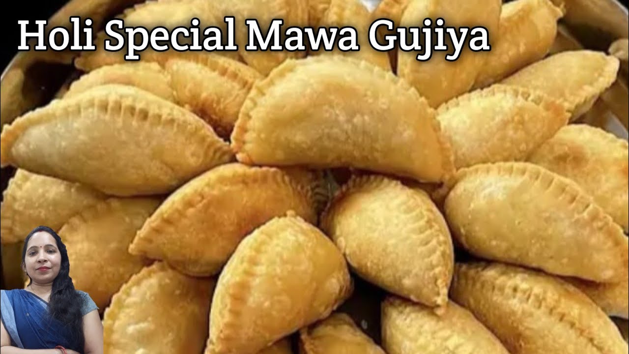 Suji Mawa Gujiya | homemade gujiya | gujhiya | mawa gujiya recipe in hindi | halwai style gujiya 