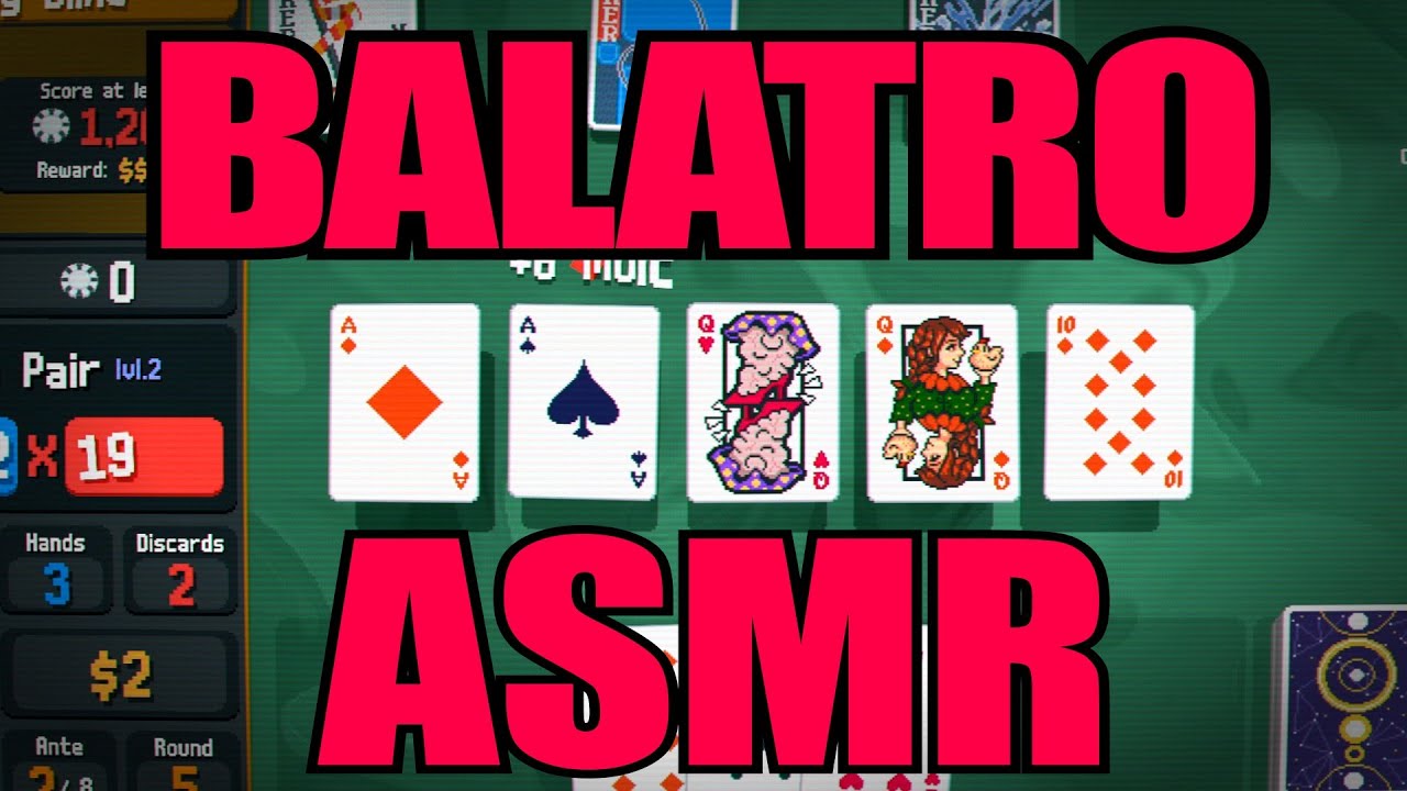 ASMR-игры 🎮 Будете смотреть до конца или заснете? | Шепотом | Balatro