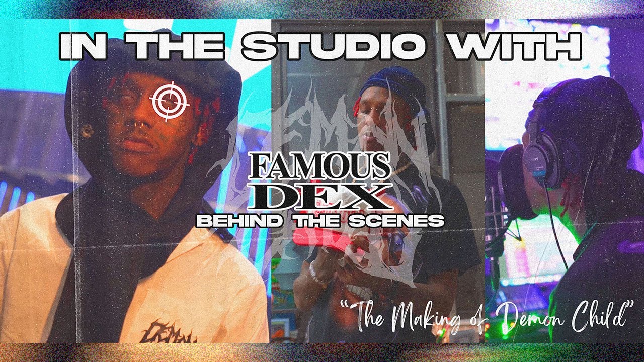 Famous Dex in the Studio VLOG (Behind the Scenes)