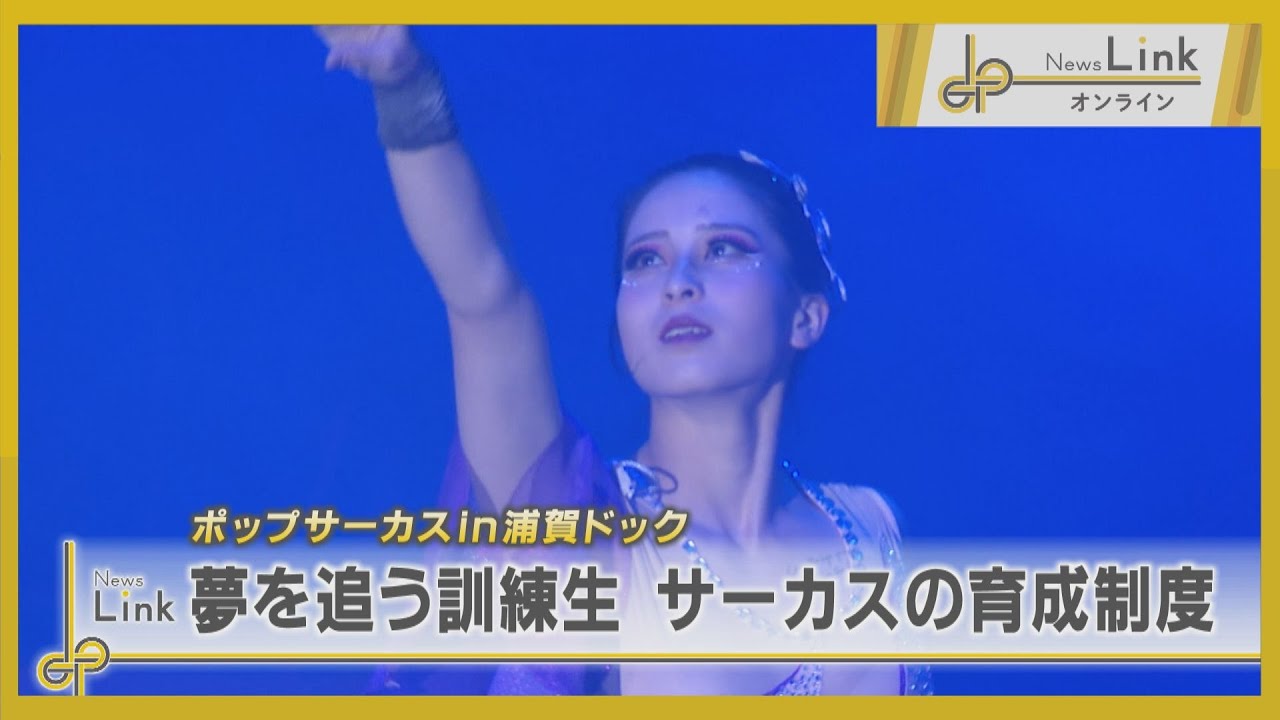 サーカスの育成制度・夢を追う訓練生 / ポップサーカス 横須賀公演(浦賀ドック)【News Linkオンライン】