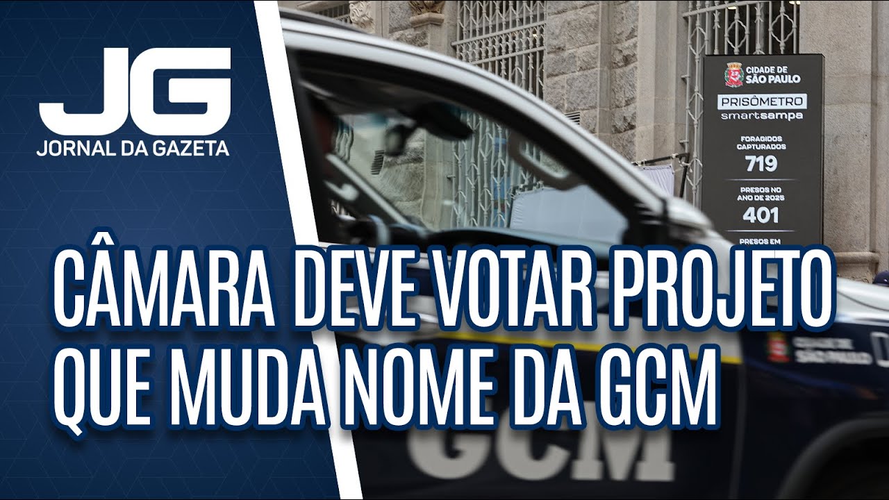 Câmara de vereadores de SP deve votar projeto que muda nome da GCM