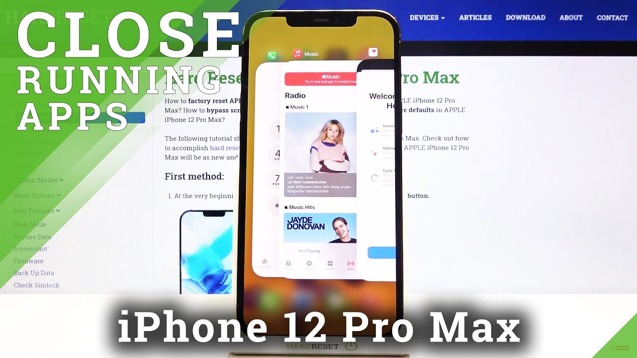 How to Turn Off Running Apps on iPhone 12 Pro Max &ndash; Disable Running Apps