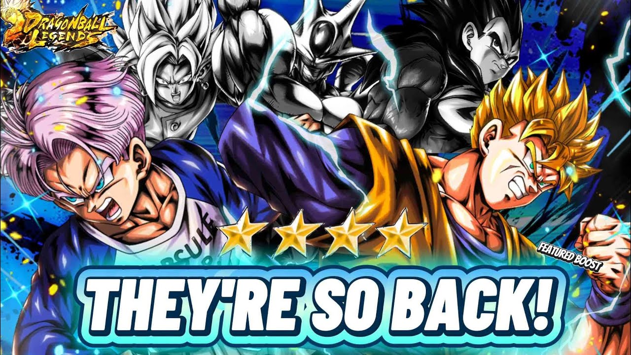 GOHAN AND TRUNKS ARE BACK IN THE META!!! LF Future Gohan and Trunks Showcase (Dragon Ball Legends)