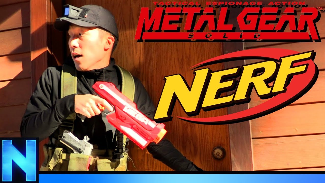 NERF Metal Gear Solid - Real Life Sneaking Mission