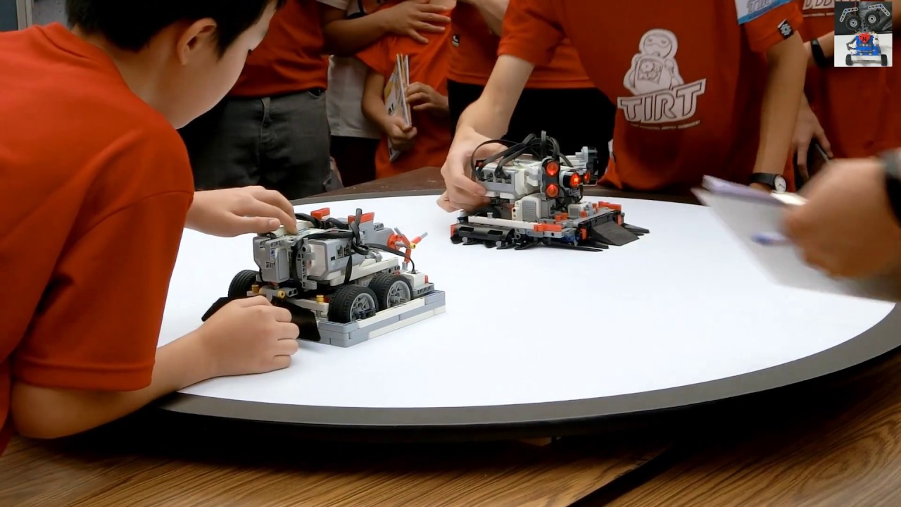 2018 LEGO EV3 Sumo match 樂高相樸比賽 TAIWAN TAOYUAN AI
