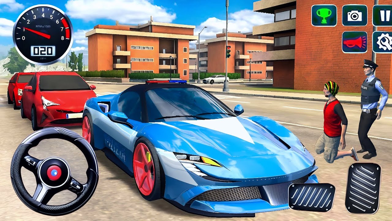 Play Police Simulator 2025 on Android – Realistic 3D Cop Missions & City Patrol