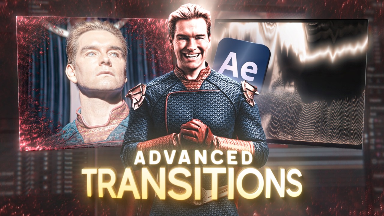 10 Advanced Transitions for Edits in After Effects | Part 01