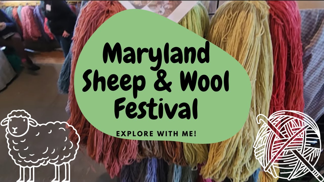 Maryland Sheep & Wool Festival | My First Time! | Meeting an IG friend!