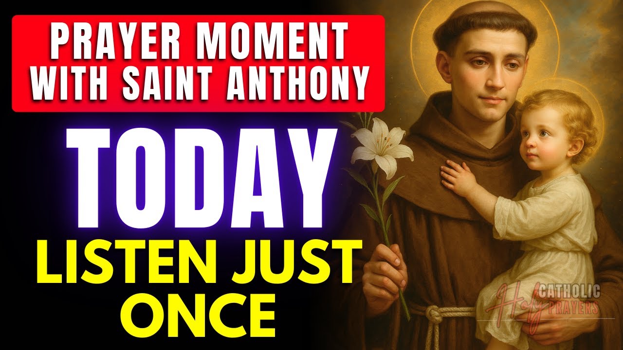 SAINT ANTHONY OF PADUA – PRAY THIS ONLY ONCE TODAY AND YOUR MIRACLE WILL HAPPEN