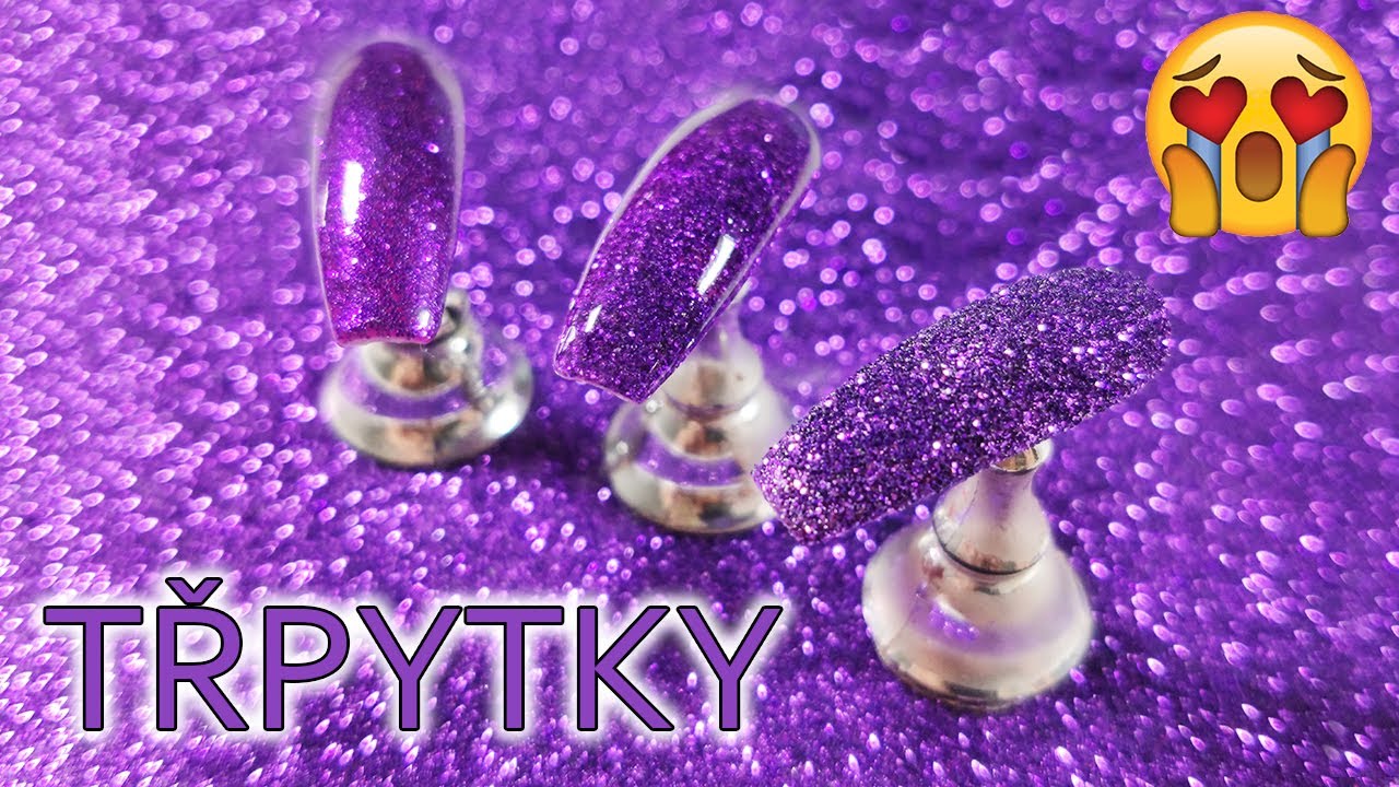 Třpytky na nehty | 3 způsoby jak aplikovat třpytky | Jak na to #1 || #NailArtAlexandra 💅