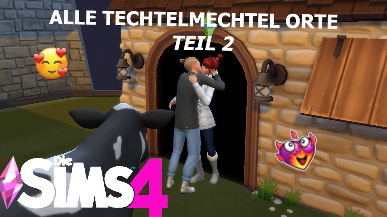 ALLE TECHTELMECHTEL ORTE! (WIRKLICH) TEIL 2 / Sims 4