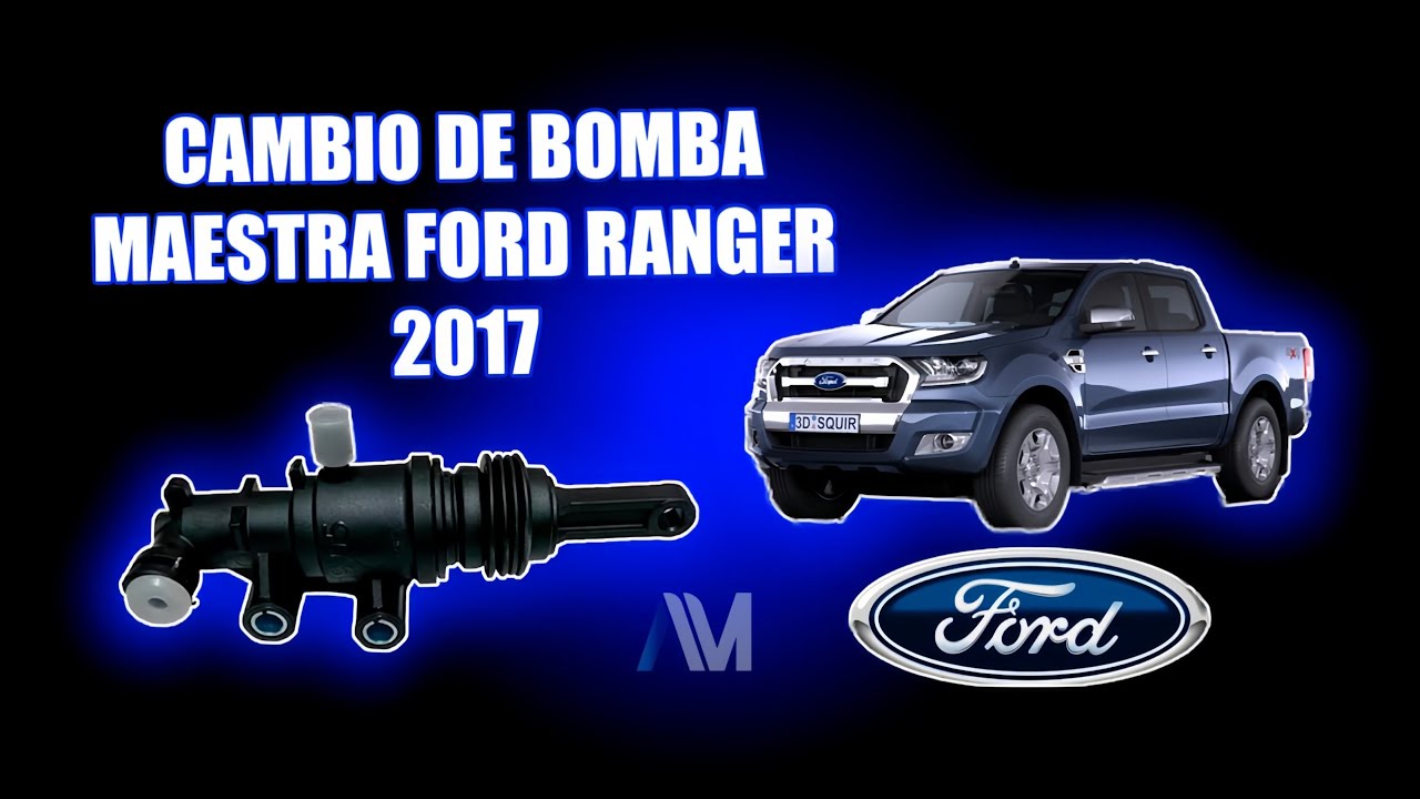 ¿Como cambiar la bomba maestra de una FORD RANGER 2017?