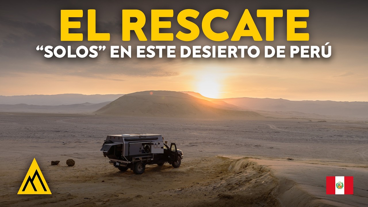 Nos PERDIMOS en el DESIERTO de PARACAS y terminamos RESCATANDO turistas (EP 119)