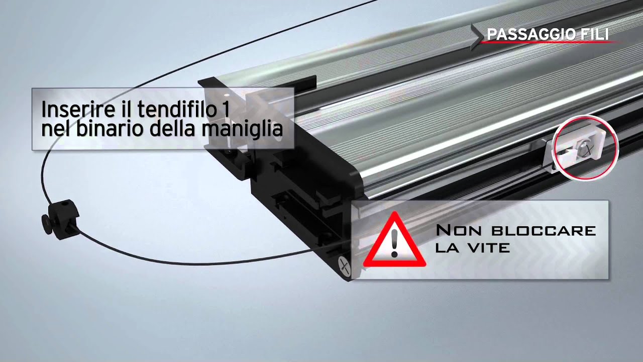 Istruzioni montaggio assemblaggio zanzariera DIVA KIT