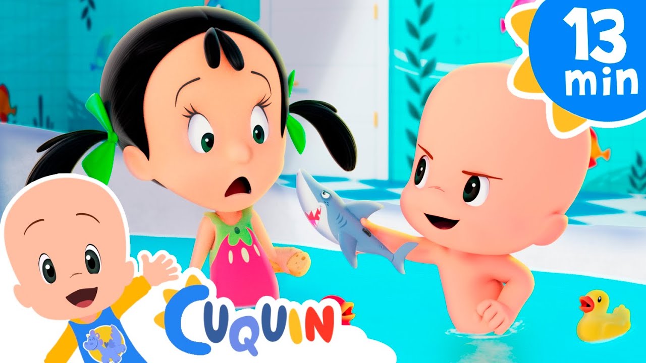 Bath Song with Cuquin (New) - Kids Songs and Educational Cuquin videos