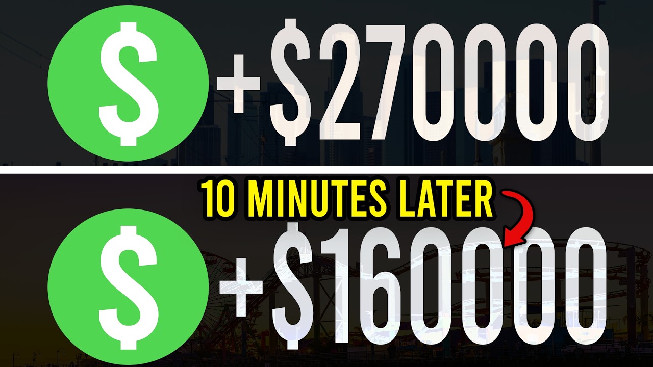 (WORKING NOW!) GTA 5 SOLO MONEY GLITCH - After All Updates!