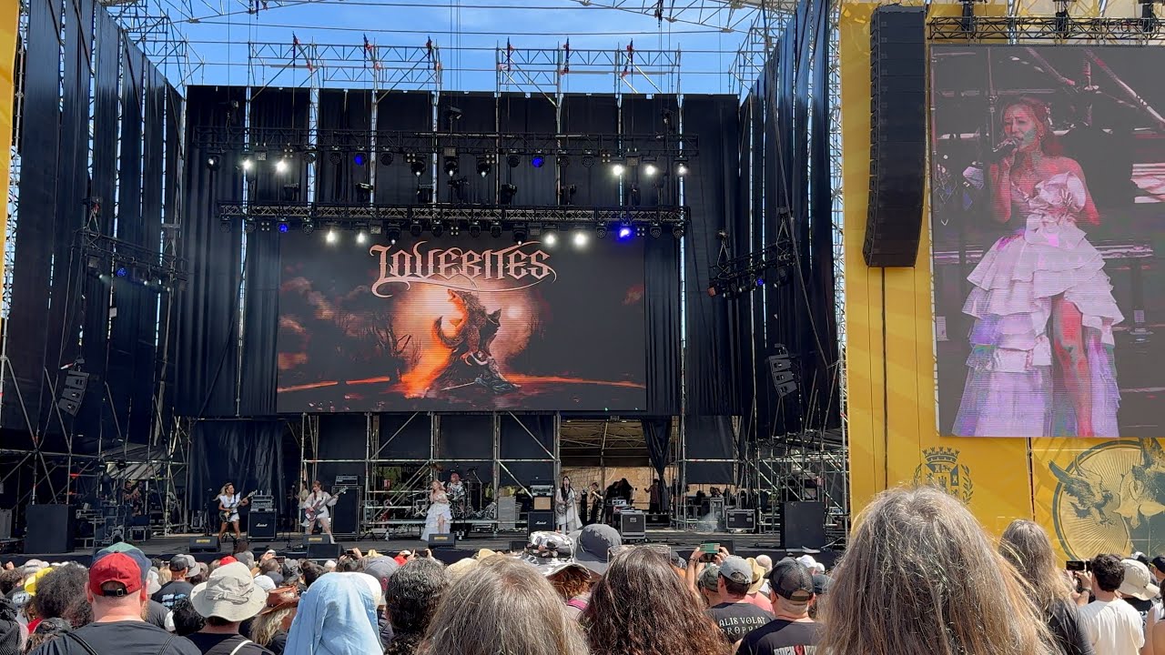 Lovebites - Stand and Deliver (Shoot 'em Down) - Cartagena, Rock Imperium Festival, June  2024