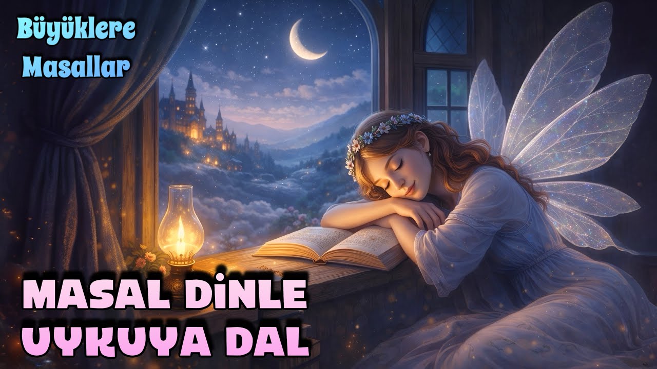 MASAL DİNLE UYKUYA DAL-Büyüklere Masallar-Masal Dinle-Masallar-Sesli Kitap Dinle-Peri Mia Masalları