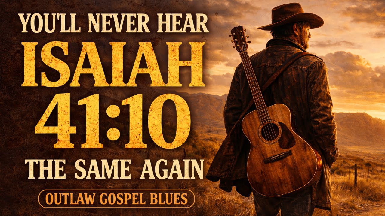 What If Isaiah 41:10 Was a Song? (Outlaw Gospel Blues)